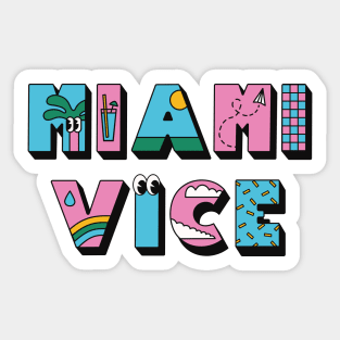 Miami Vice Sticker